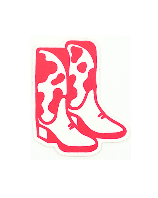 Cowgirl boots sticker