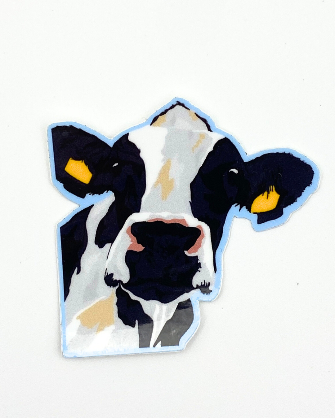 Cow sticker