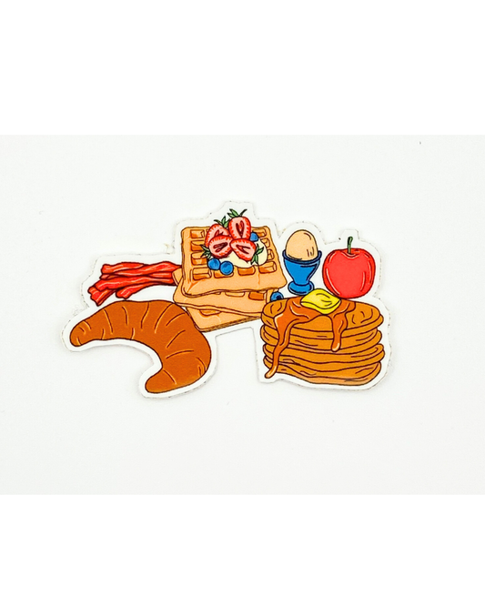 Breakfast sticker