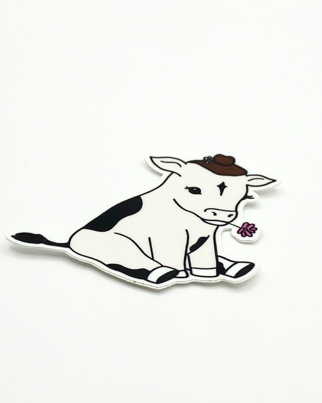 Cow sticker